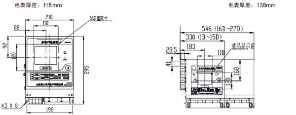 DF型多用戶(hù)電能表(直接接入式)